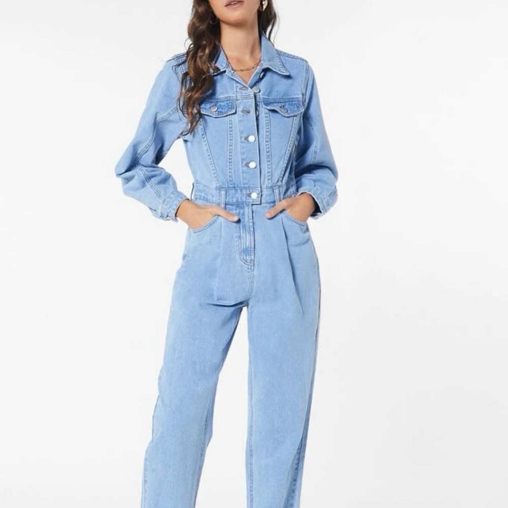 Denim Jumpsuit size L